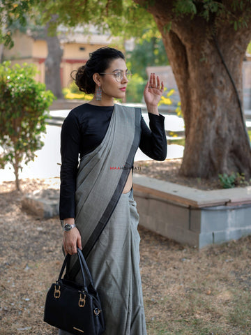 Nandini - Maheshwari Handloom Cotton Saree
