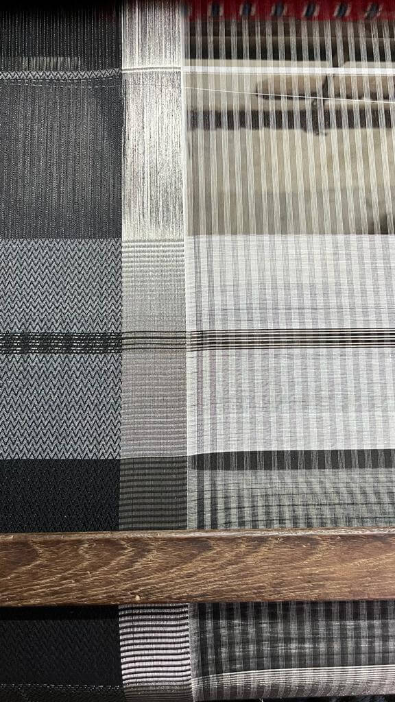 Weaving Isha Borah handloom Saree - Maheshwari Handloom Saree Maahishmati Sarees