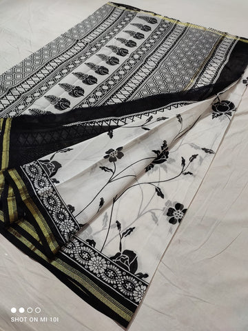 Apsara Chanderi Silk by Cotton Saree