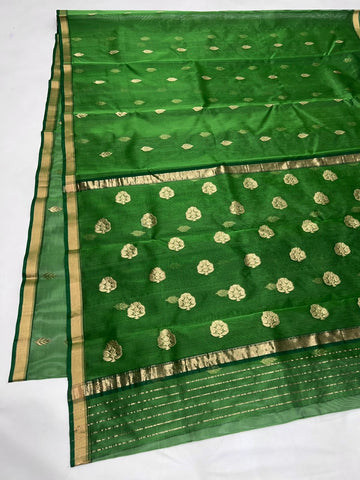 Reema - Chanderi Handloom Katan Silk Saree