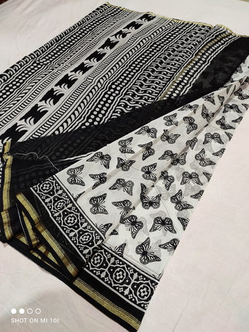 Apsara Chanderi Silk by Cotton Saree