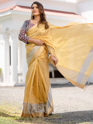 Maheshwari Saree Handloom Silk Saree -Maharani- Maahishmati Sarees