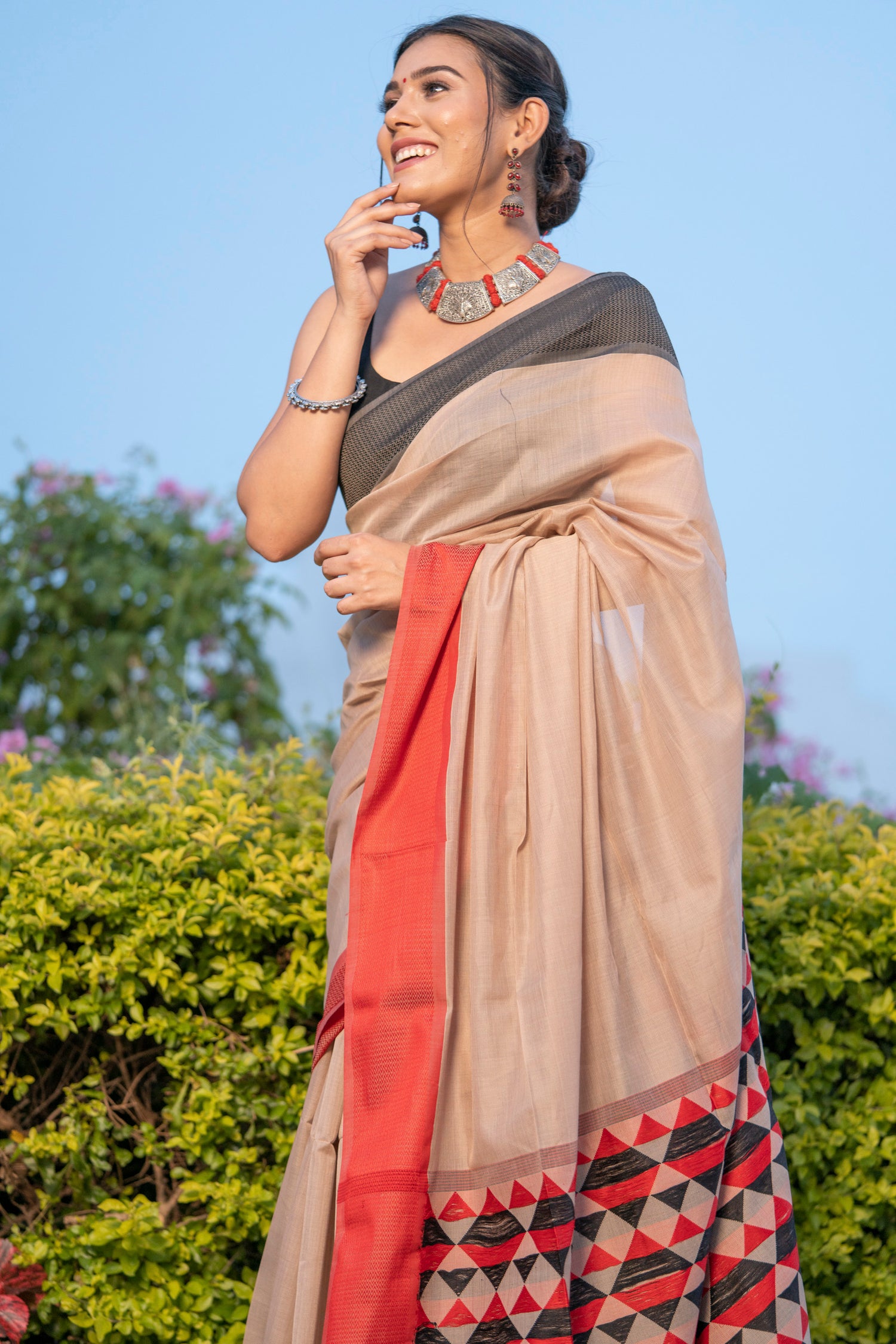 Maheshwari Handloom Sarees