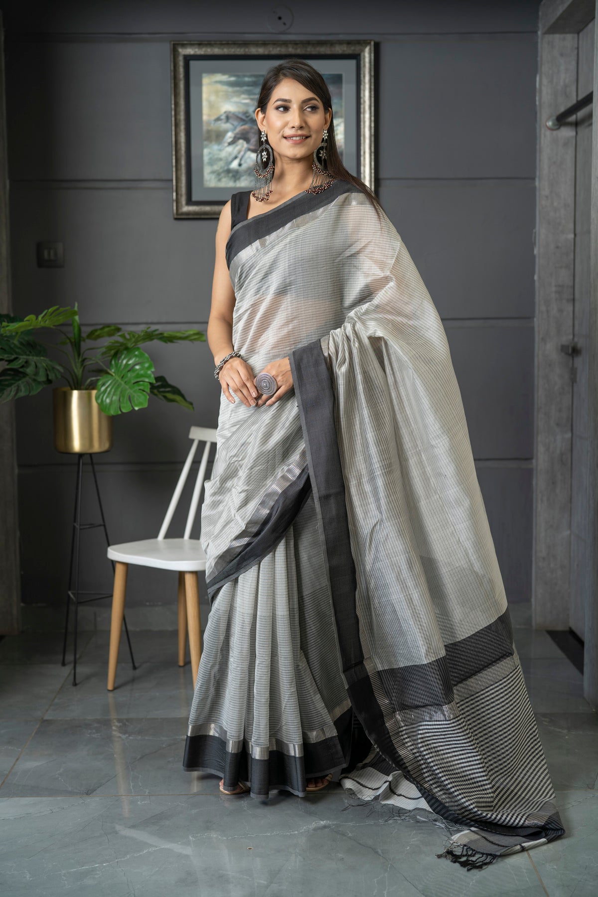 Handloom Maheshwari Handloom Sarees